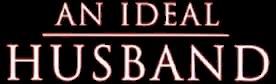 An Ideal Husband